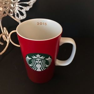 Starbucks 2015 Collectible Ceramic RED CUP Mug